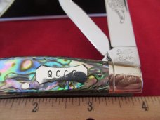 Queen City Cutlery ,Queen Classics Abalone Congress Pattern # 32 