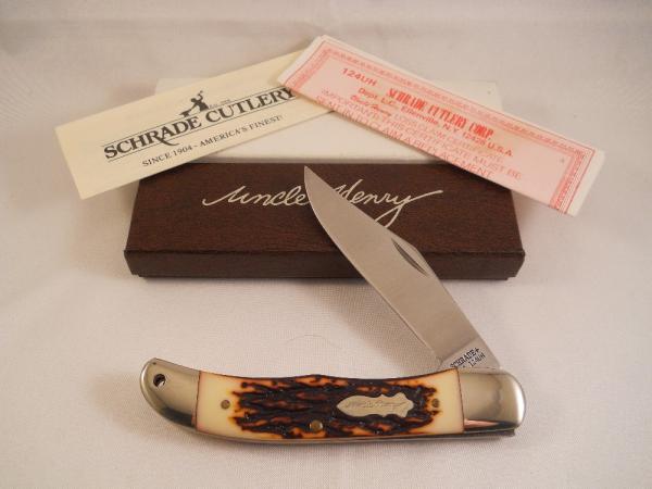 Schrade Uncle Henry 124UH USA Mint Schrade Uncle Henry 124UH USA Mint