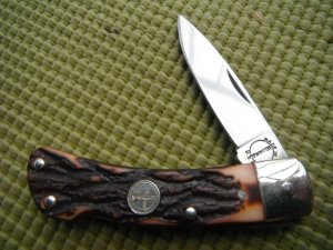Remington USA  Lock-back folding pocket Knife in Box # R5