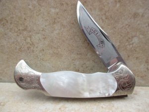 Boker Cinch Mother Of Pearl Lockback 