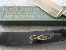 Straight Razor-H.M.C Cutlery Co New Bedford Mass-Original Box Straight Razor-H.M.C Cutlery Co New Bedford Mass-Original Box