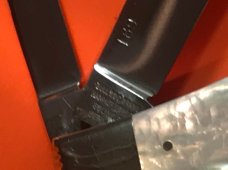 Hand Made Bulldog Brand 2 Blade Gunstock Knife w/ Flashy Mother of Pearl Handles +Blade Frost & Etch Hand Made Bulldog Brand 2 Blade Gunstock Knife w/ Flashy Mother of Pearl Handles +Blade Frost & Etch