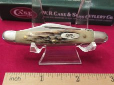 Case XX 2001 Vintage Stag Small Stockman Pattern # V5327 SS Case XX 2001 Vintage Stag Small Stockman Pattern # V5327 SS