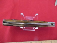 Schatt & Morgan Worm Grooved  Large Folding Lock Back Hunter 