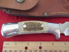 MARBLE'S GLADSTONE MICH USA # 9 BELT AXE- 1998-STEWART ERA REMAKE- 1085 FORGED STEEL-SUPER NICE !!!