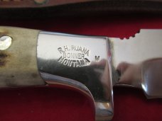 MARBLE'S GLADSTONE MICH USA # 9 BELT AXE- 1998-STEWART ERA REMAKE- 1085 FORGED STEEL-SUPER NICE !!!
