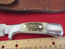 MARBLE'S GLADSTONE MICH USA # 9 BELT AXE- 1998-STEWART ERA REMAKE- 1085 FORGED STEEL-SUPER NICE !!!