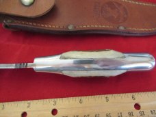 MARBLE'S GLADSTONE MICH USA # 9 BELT AXE- 1998-STEWART ERA REMAKE- 1085 FORGED STEEL-SUPER NICE !!!