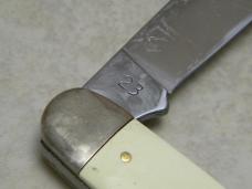 Camillus New York USA White #23 Jumbo Cigar Jack Knife - Full 1/2 Dozen Box (6 Knives)