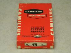 Camillus New York USA White #23 Jumbo Cigar Jack Knife - Full 1/2 Dozen Box (6 Knives)