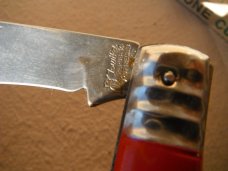 Vintage Jowika, Republic of Ireland folding pocket knife. Hawk-bill folding pocket knife (RED) Vintage Jowika, Republic of Ireland folding pocket knife. Hawk-bill folding pocket knife (RED)