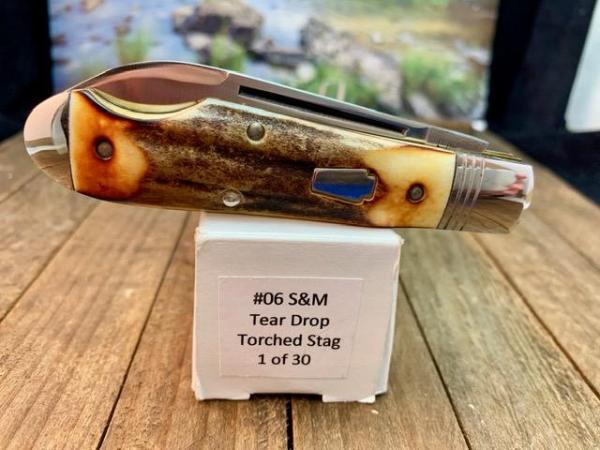 Schatt and Morgan Tear Drop #06 in Torched Stag Schatt and Morgan Tear Drop #06 in Torched Stag