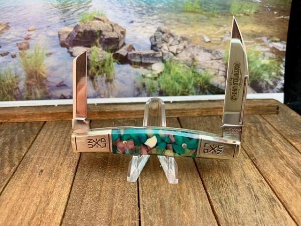 Great Eastern Cutlery Northfield 2011 Pattern 61 in Perylic Sea Glass Great Eastern Cutlery Northfield 2011 Pattern 61 in Perylic Sea Glass