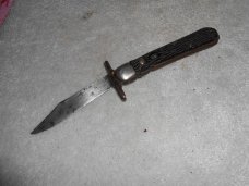 Vintage Auto Schrade Cutlery Walden NY Swing Guard Knife