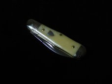 Great Eastern Northfield Pemberton smooth white bone knife. Great Eastern Northfield Pemberton smooth white bone knife.