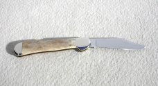 CASE XX USA 1998 LARGE COPPERLOCK #61549L APPALOOSA BONE KNIFE CASE XX USA 1998 LARGE COPPERLOCK #61549L APPALOOSA BONE KNIFE