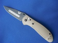 Benchmade 551BKSN-AS GRIPTILIAN Special edition custom laser markings AmericanSnipers.org logo Skull
