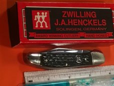 Aerial Cut. Mfg. Co. Marinette WIS. Rough Black Equal End Pen Knife c.1912-1950