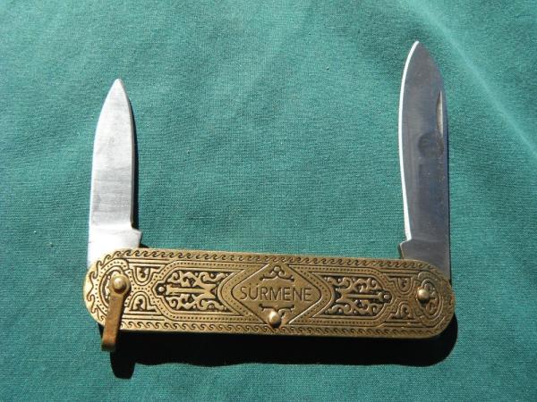 Surmene 2 Blade Pocket Knife Made in Turkey Surmene 2 Blade Pocket Knife Made in Turkey