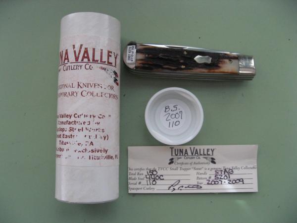 TUNA VALLEY 2007 BURNT STAG TRAPPER