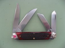 TUNA VALLEY 2010 BLOOD RED PEACH SEED JIG BONE TRAPPER