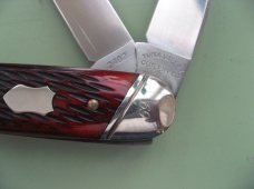 TUNA VALLEY 2010 BLOOD RED PEACH SEED JIG BONE TRAPPER
