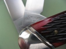 TUNA VALLEY 2010 BLOOD RED PEACH SEED JIG BONE TRAPPER