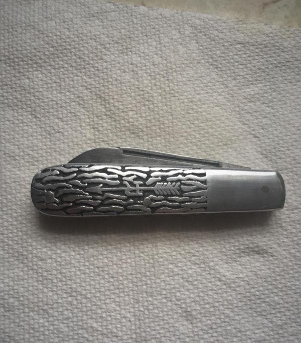 FROM MY RUSSELL COLLECTION RARE ALUMINUM HANDLE BARLOW