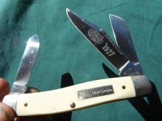 VINTAGE Craftsman USA 95044 STOCKMAN FOLDING POCKET KNIFE 1927 etching on blade VINTAGE Craftsman USA 95044 STOCKMAN FOLDING POCKET KNIFE 1927 etching on blade