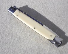 NEW 11" FRANK B. ITALIAN STILETTO IMT IVORY SWING GUARD  BAYONET BLADE