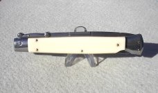 NEW 11" FRANK B. ITALIAN STILETTO IMT IVORY SWING GUARD  BAYONET BLADE