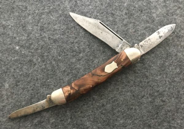  IMPERIAL Prov. R.I.  Jr Stockman Knife 