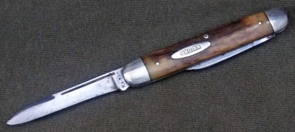 Ka-bar Union Cut Co. stag penknife