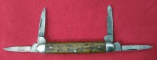 Hibbard, Spencer, Bartlett & Co. 4 Blade Equal End Penknife Hibbard, Spencer, Bartlett & Co. 4 Blade Equal End Penknife