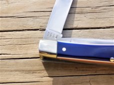 KABAR 1976 BICENTENNIAL RED WHITE AND BLUE 2 BLADE KABAR 1976 BICENTENNIAL RED WHITE AND BLUE 2 BLADE