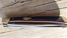 KABAR 1976 BICENTENNIAL RED WHITE AND BLUE 2 BLADE KABAR 1976 BICENTENNIAL RED WHITE AND BLUE 2 BLADE