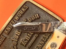 Colonel Coon (by Queen) Hump Back / Balloon Whittler w/ Great Stag Handles & -One of 200 Colonel Coon (by Queen) Hump Back / Balloon Whittler w/ Great Stag Handles & -One of 200