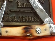 Colonel Coon (by Queen) Hump Back / Balloon Whittler w/ Great Stag Handles & -One of 200 Colonel Coon (by Queen) Hump Back / Balloon Whittler w/ Great Stag Handles & -One of 200