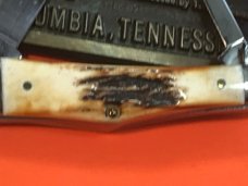 Colonel Coon (by Queen) Hump Back / Balloon Whittler w/ Great Stag Handles & -One of 200 Colonel Coon (by Queen) Hump Back / Balloon Whittler w/ Great Stag Handles & -One of 200