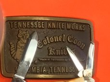 Colonel Coon (by Queen) Hump Back / Balloon Whittler w/ Great Stag Handles & -One of 200 Colonel Coon (by Queen) Hump Back / Balloon Whittler w/ Great Stag Handles & -One of 200