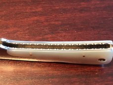 Rod Olson Gentleman’s folder pearl handle Rod Olson Gentleman’s folder pearl handle