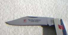 ZWILLING J. A. HENCKLES SOLINGEN GERMANY HK-14-S GENUINE STAG 1-BLADE BARLOW