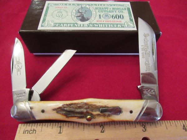 Schatt & Morgan 2005 Stag Carpenter's Whittler Pattern # 033448 Schatt & Morgan 2005 Stag Carpenter's Whittler Pattern # 033448