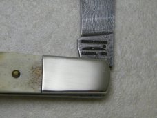 Parker Edwards Alabama, USA Stag Damascus One Arm Razor Knife Parker Edwards Alabama, USA Stag Damascus One Arm Razor Knife
