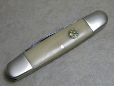 Parker USA Damascus Smooth Bone Pen Knife Parker USA Damascus Smooth Bone Pen Knife