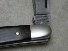 Parker Edwards Alabama USA Damascus Wood Stockman Knife 