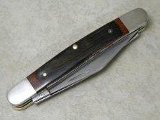 Parker Edwards Alabama USA Eagle Brand 95143 Wood Stockman Knife 