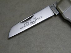 Parker Cut Co Space Shuttle Columbia Mother of Pearl Pen Knife April 12-1981 Parker Cut Co Space Shuttle Columbia Mother of Pearl Pen Knife April 12-1981