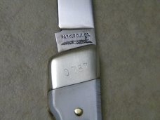 Parker Cut Co Space Shuttle Columbia Mother of Pearl Pen Knife April 12-1981 Parker Cut Co Space Shuttle Columbia Mother of Pearl Pen Knife April 12-1981