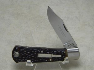 Bowen USA "A Bowen Knife" Atlanta USA Delrin R1306 Bullet Lockback Knife 